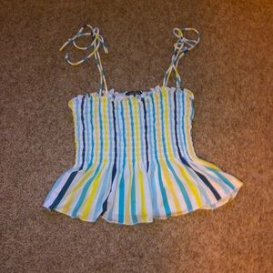 A never worn before crop top.